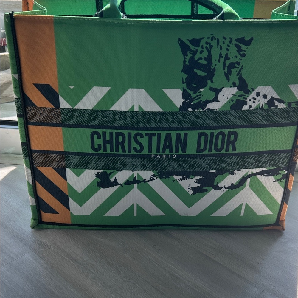 Bag in Green and Orange